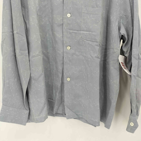 ギャングスタビル GANGSTERVILLE THUG-L/S CHECK SHIRTS サグ チェック レーヨン 開襟シャツ メンズ JPN:XL